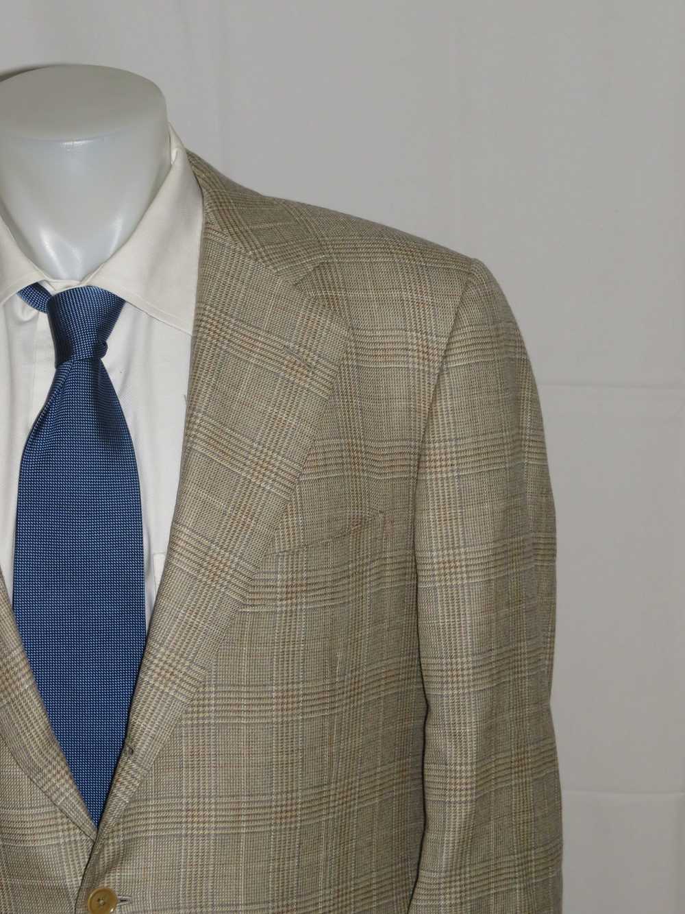 Bespoke × Loro Piana Cream Prince of Wales Cashme… - image 3