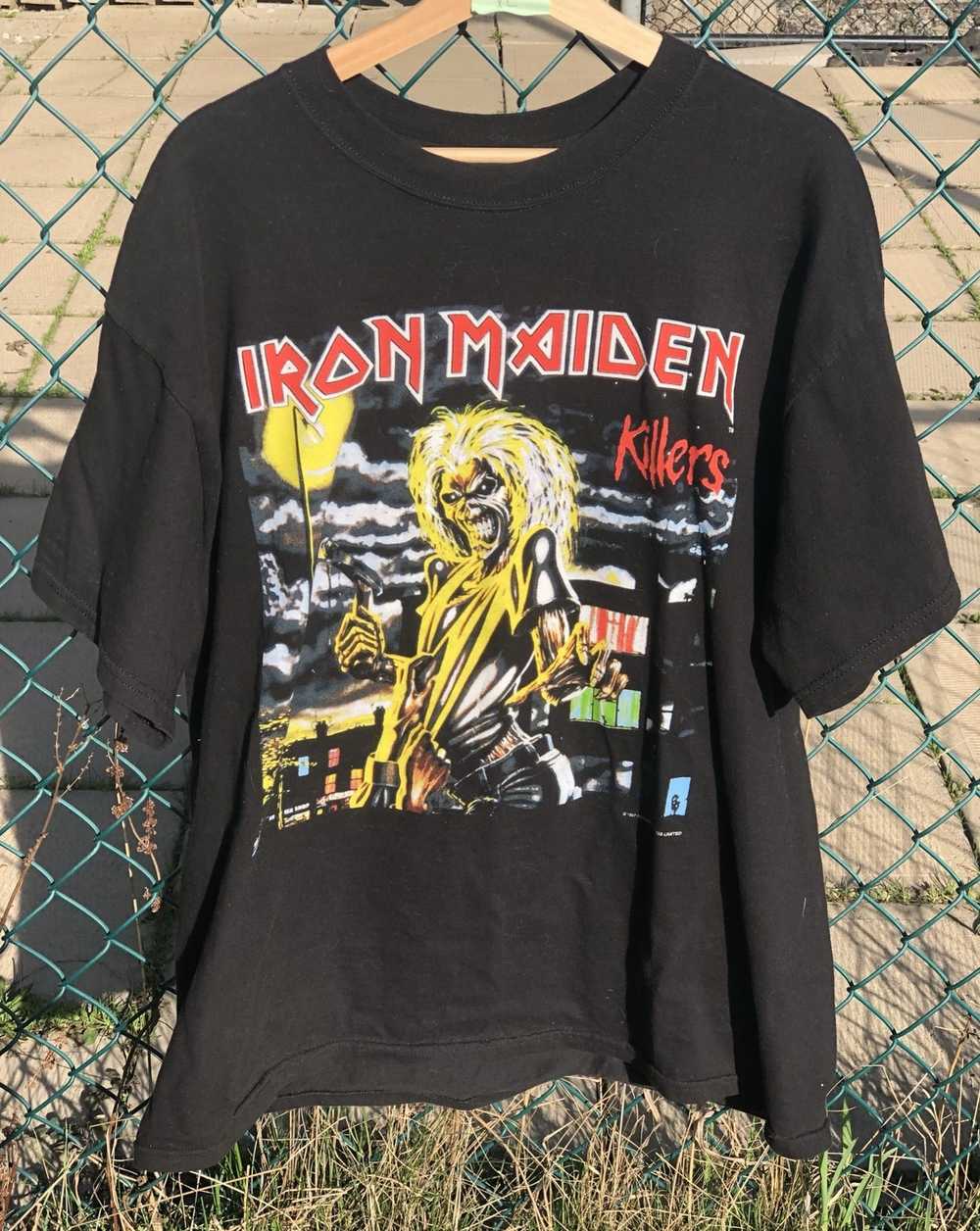 Band Tees Rare Iron Maiden 90' - image 1