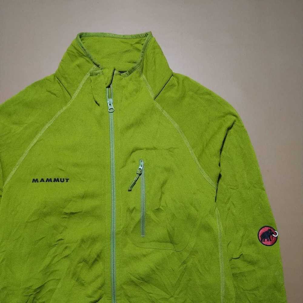 Mammut MAMMUT GREEN SOFTSHELL JACKET MIDLAYER X O… - image 2