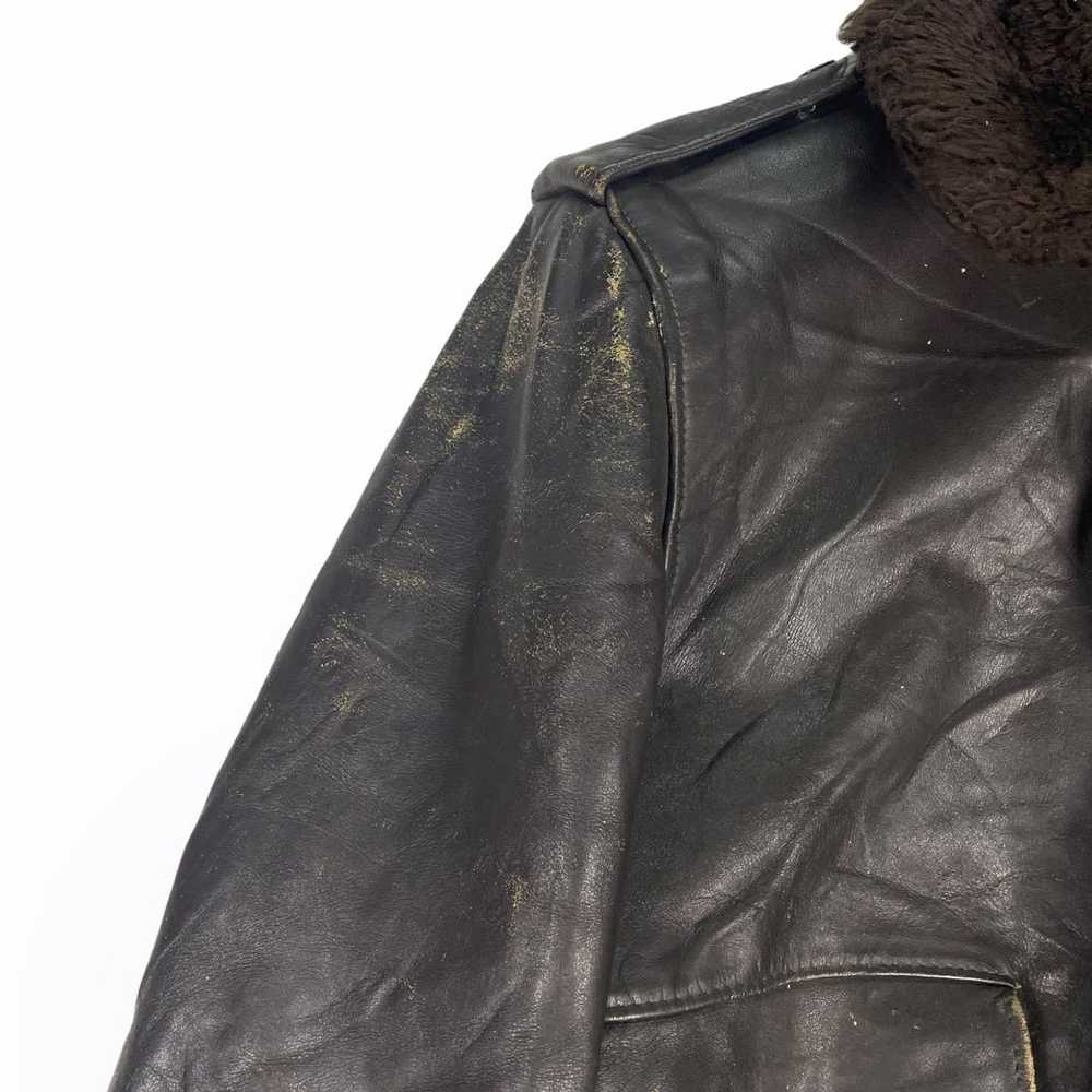 Schott × Vintage 70s SCHOTT BROS Type A2 Leather … - image 4