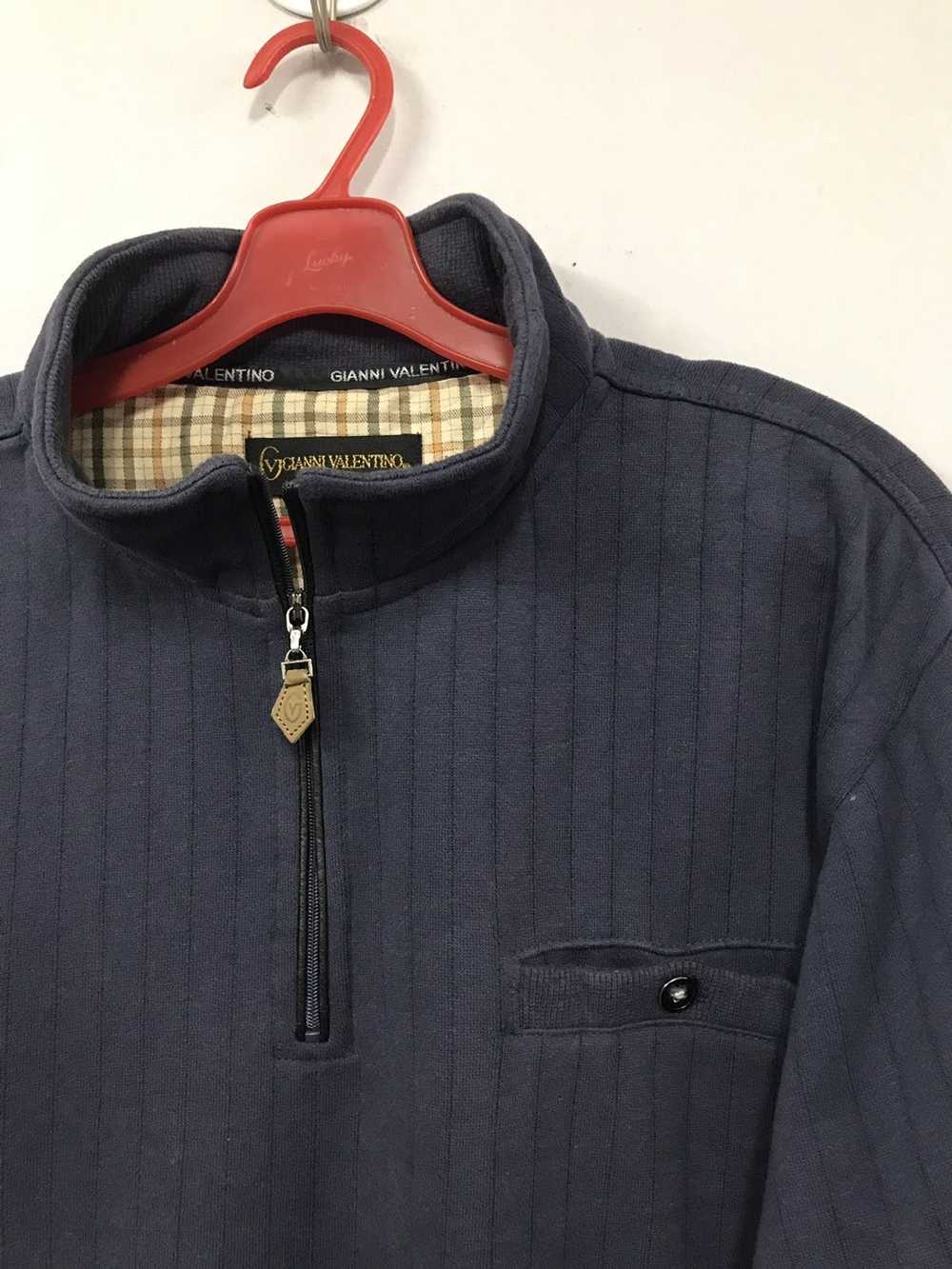 Gianni × Valentino Gianni Valentino half zipper s… - image 2