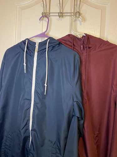 Windbreaker Blue and Maroon Windbreaker Bundle