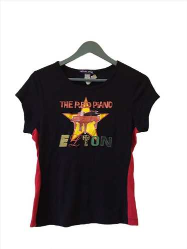 Band Tees × Vintage Vintage Elton John The Red Pia