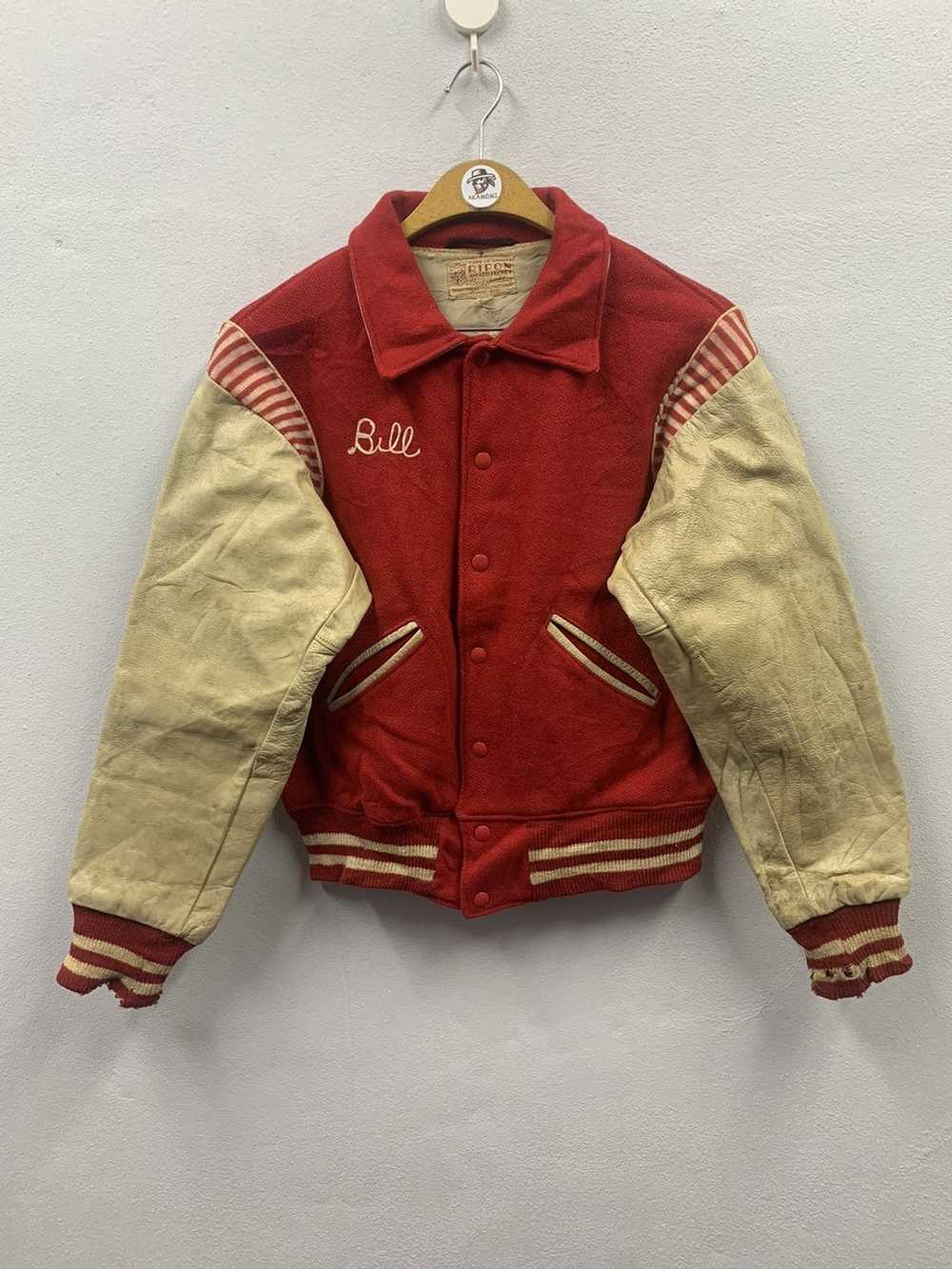 Designer × Varsity Jacket × Vintage Vintage 90s R… - image 1