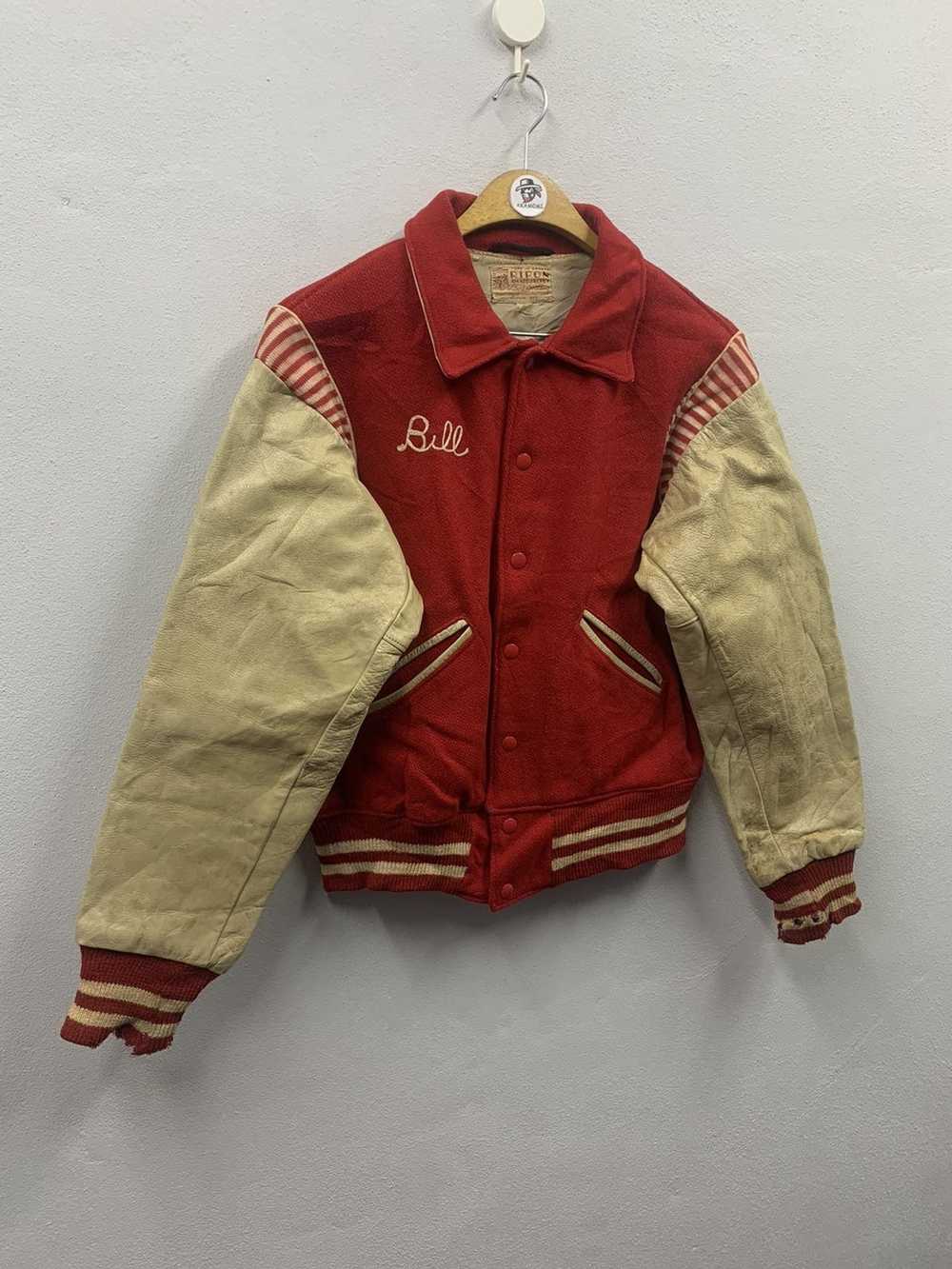 Designer × Varsity Jacket × Vintage Vintage 90s R… - image 2