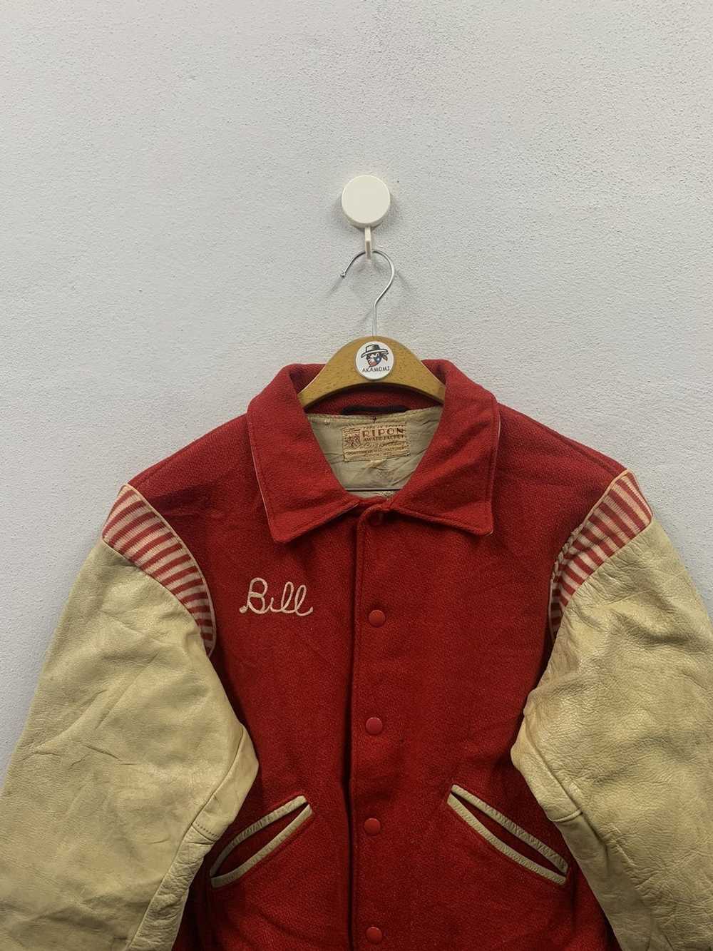 Designer × Varsity Jacket × Vintage Vintage 90s R… - image 6