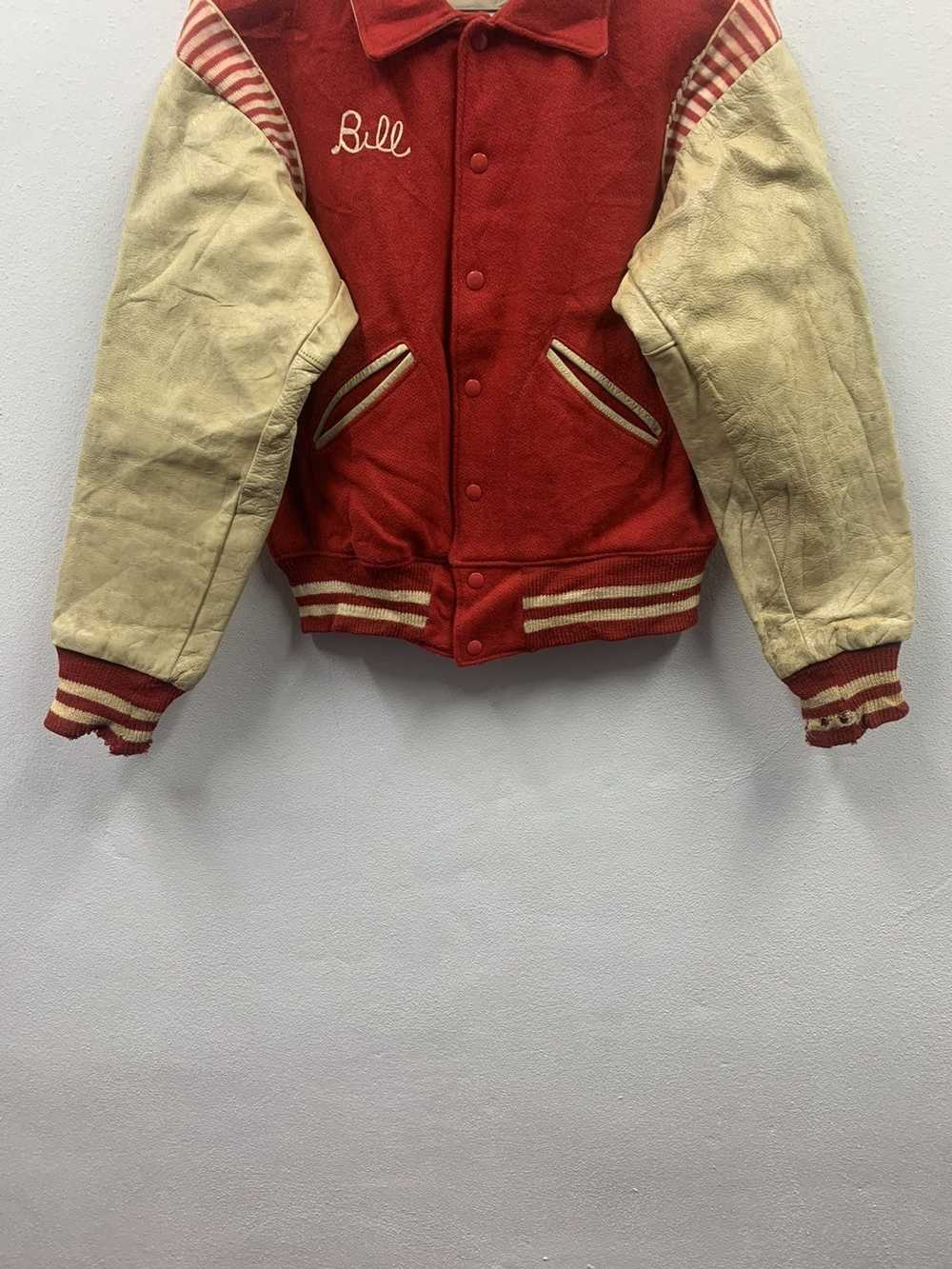 Designer × Varsity Jacket × Vintage Vintage 90s R… - image 7