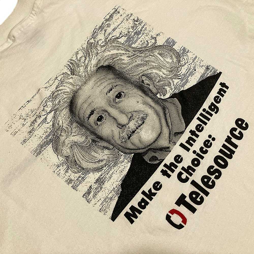 Vintage Vintage Telesource Einstein T-Shirt - image 4