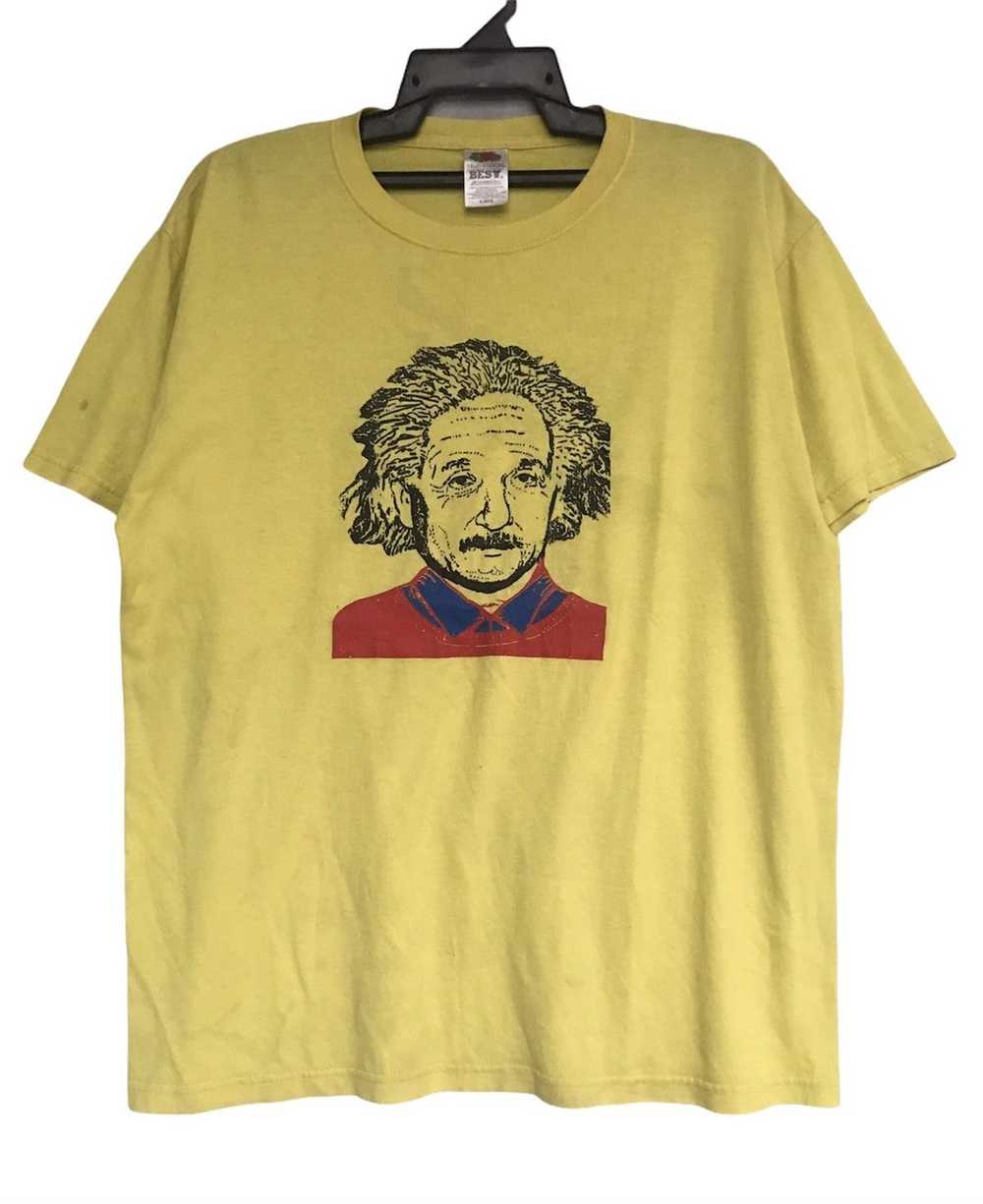 Art × Vintage Vintage Albert Einstein big face pa… - image 1