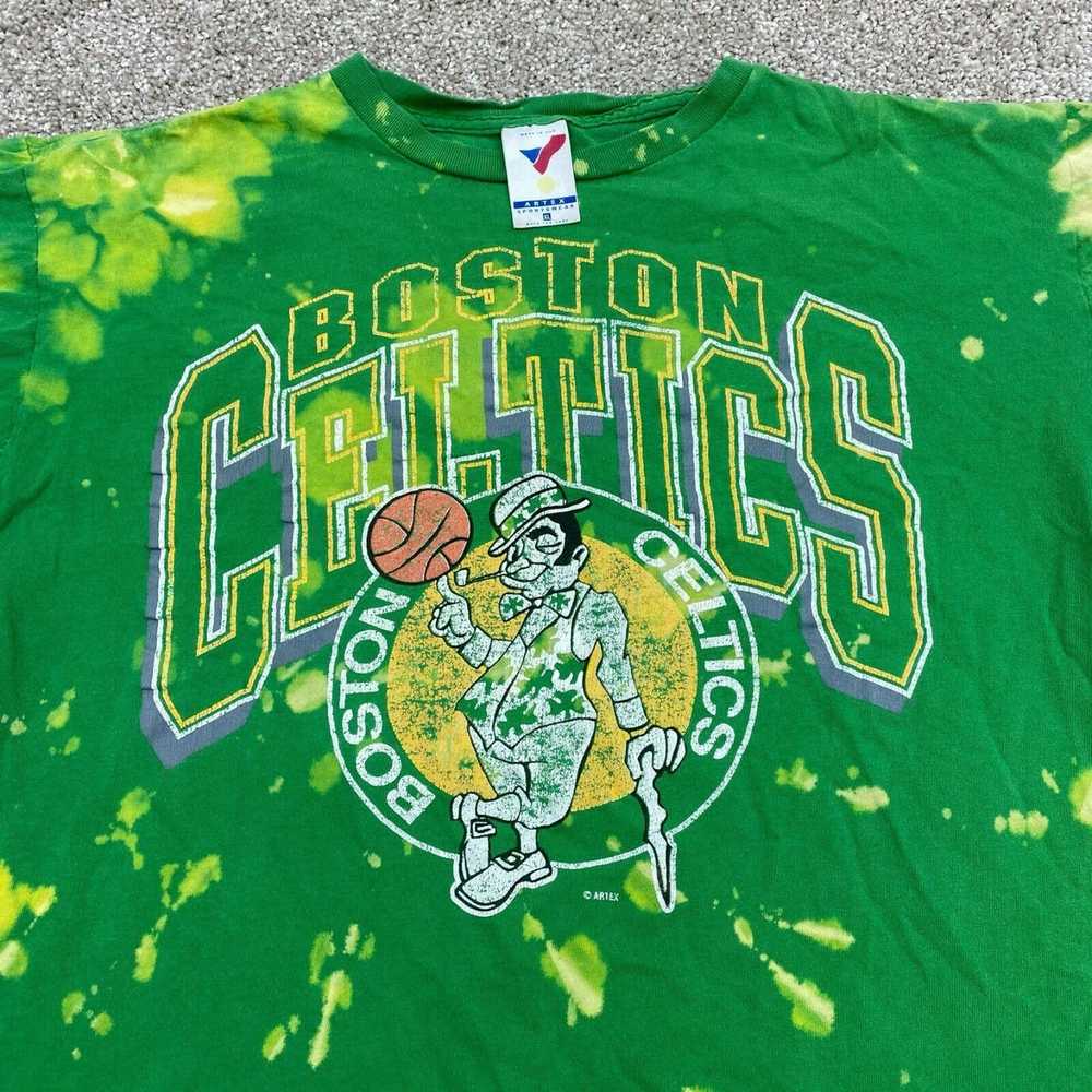 Adidas Vintage Boston Celtics Adult Shirt Extra L… - image 2