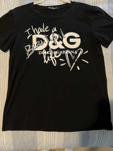 Dolce & Gabbana I Have A Beautiful Life T-Shirt