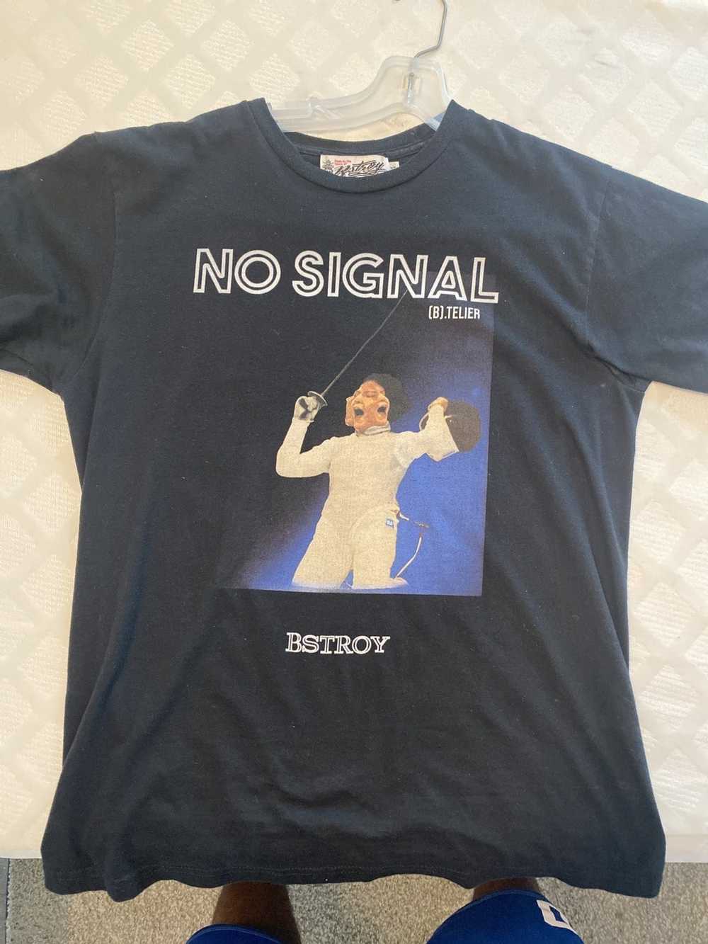 (B).Stroy BStroy “NO SIGNAL” tee - image 1