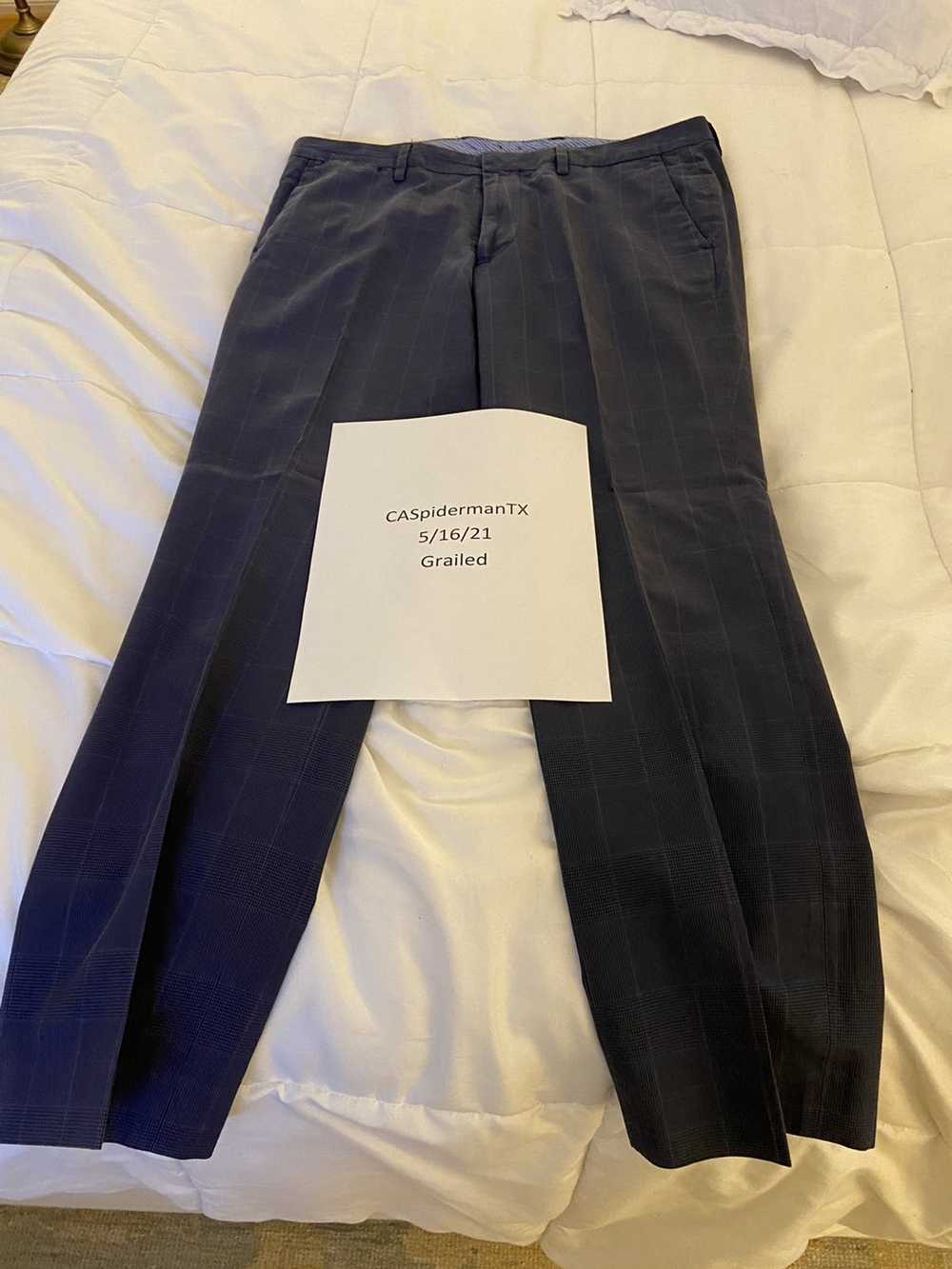 Bonobos Checker navy blue Bonobo slacks - image 1