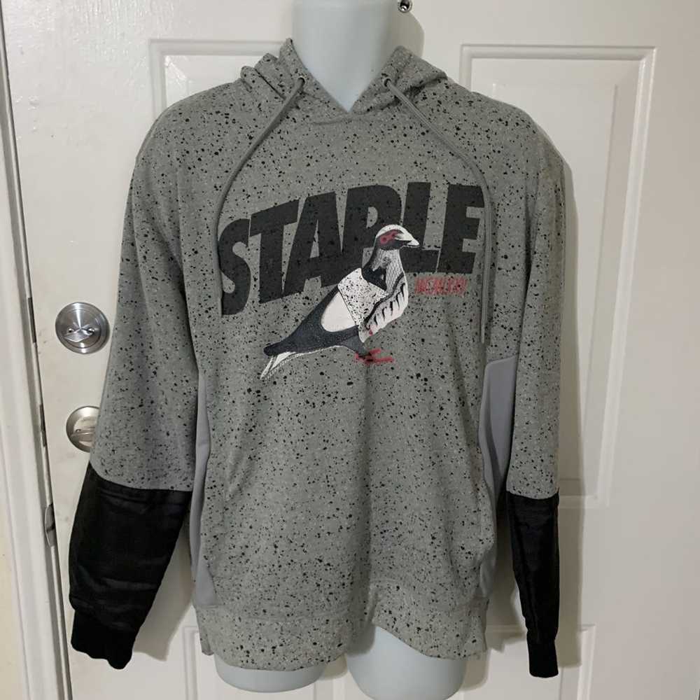 Staple Spectacled Color Block Hoodie - image 2