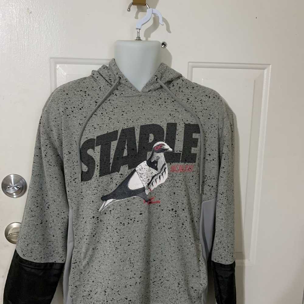 Staple Spectacled Color Block Hoodie - image 3