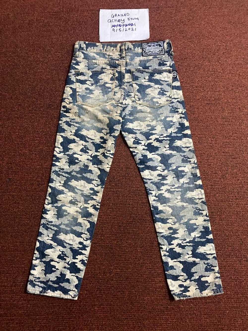 Japanese Brand CO & LU x camo denim pants - image 2