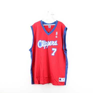VTG Champion Authentic Los Angeles Clippers Lamar Odom 7 Jersey Mens 56 3XL  Sewn