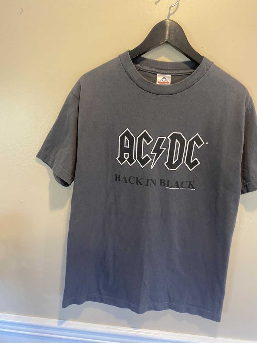 Aaa 2007 acdc rock band tee medium grey - image 2