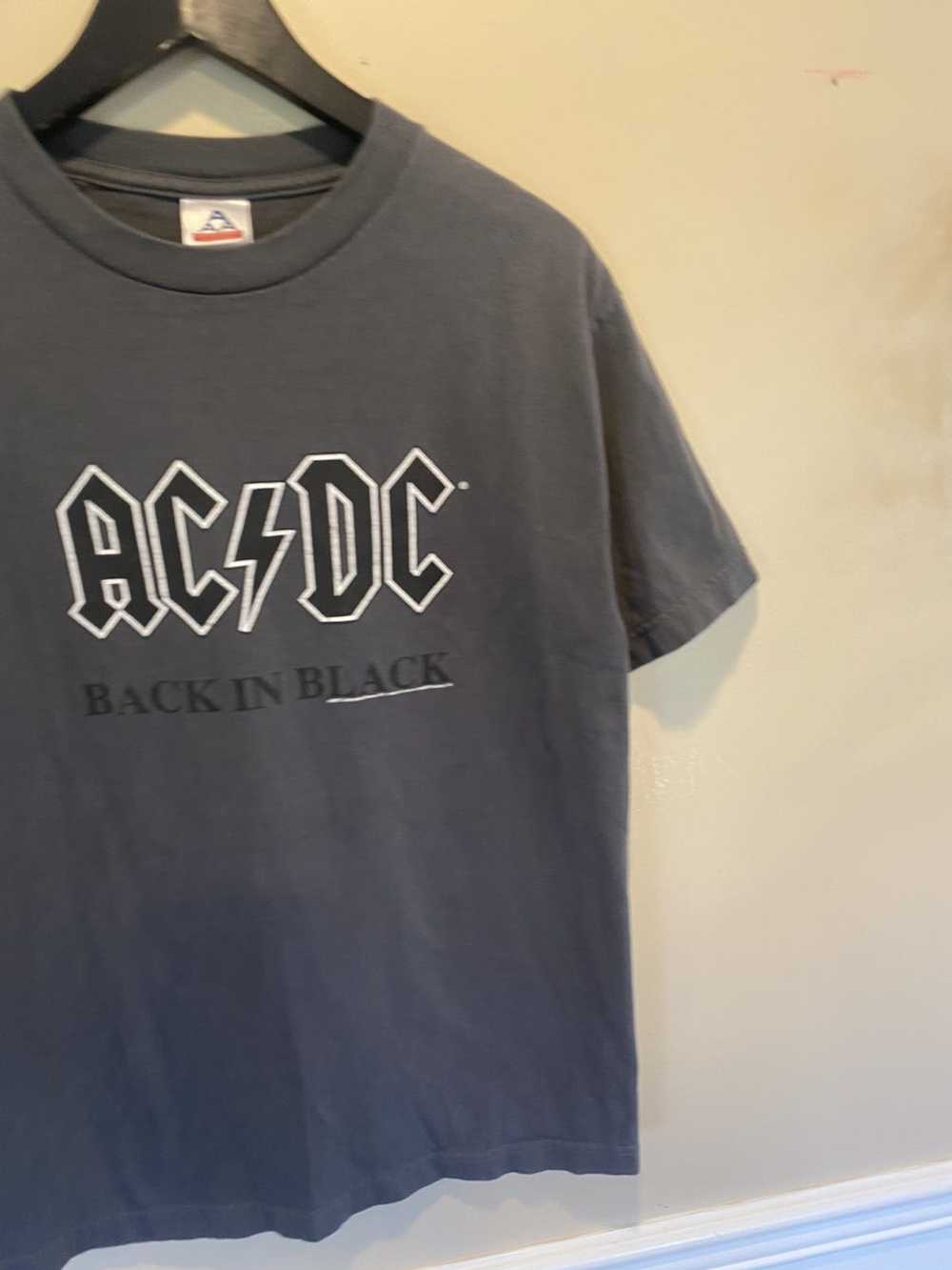 Aaa 2007 acdc rock band tee medium grey - image 3