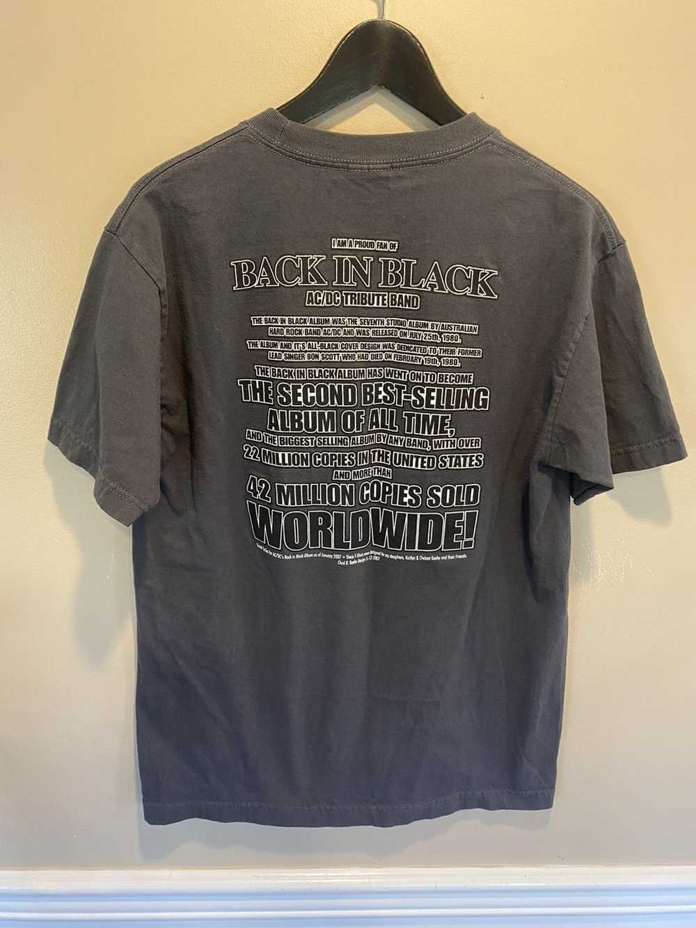 Aaa 2007 acdc rock band tee medium grey - image 8