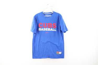 Nike 2017 Chicago Cubs Spring Training Tee #CZ Used, Men's Fashion