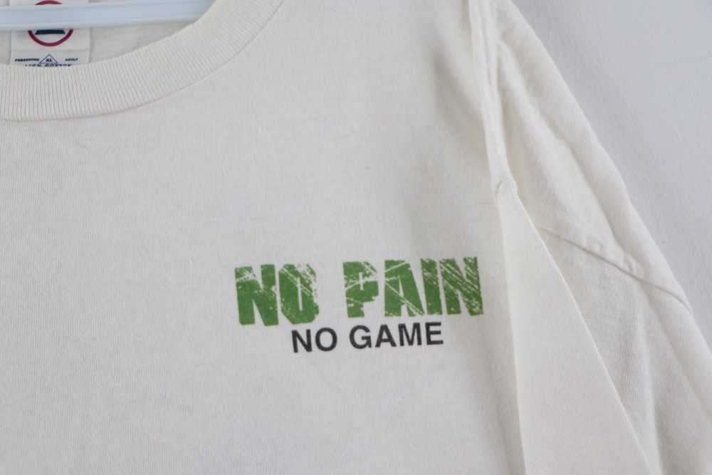 Vintage Vintage No Pain No Gain Soccer Spell Out … - image 4