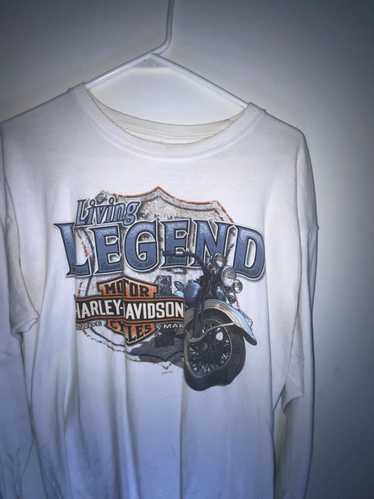 Harley Davidson Vintage Harley American Legend Ts… - image 1