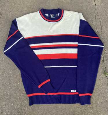 Vintage Vintage 80s Preppy Sweater by Ketch - image 1