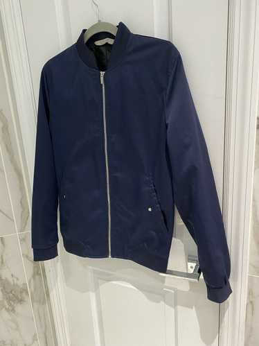 Zara Zara Man Men’s Navy Blue Full Zip Up Bomber J