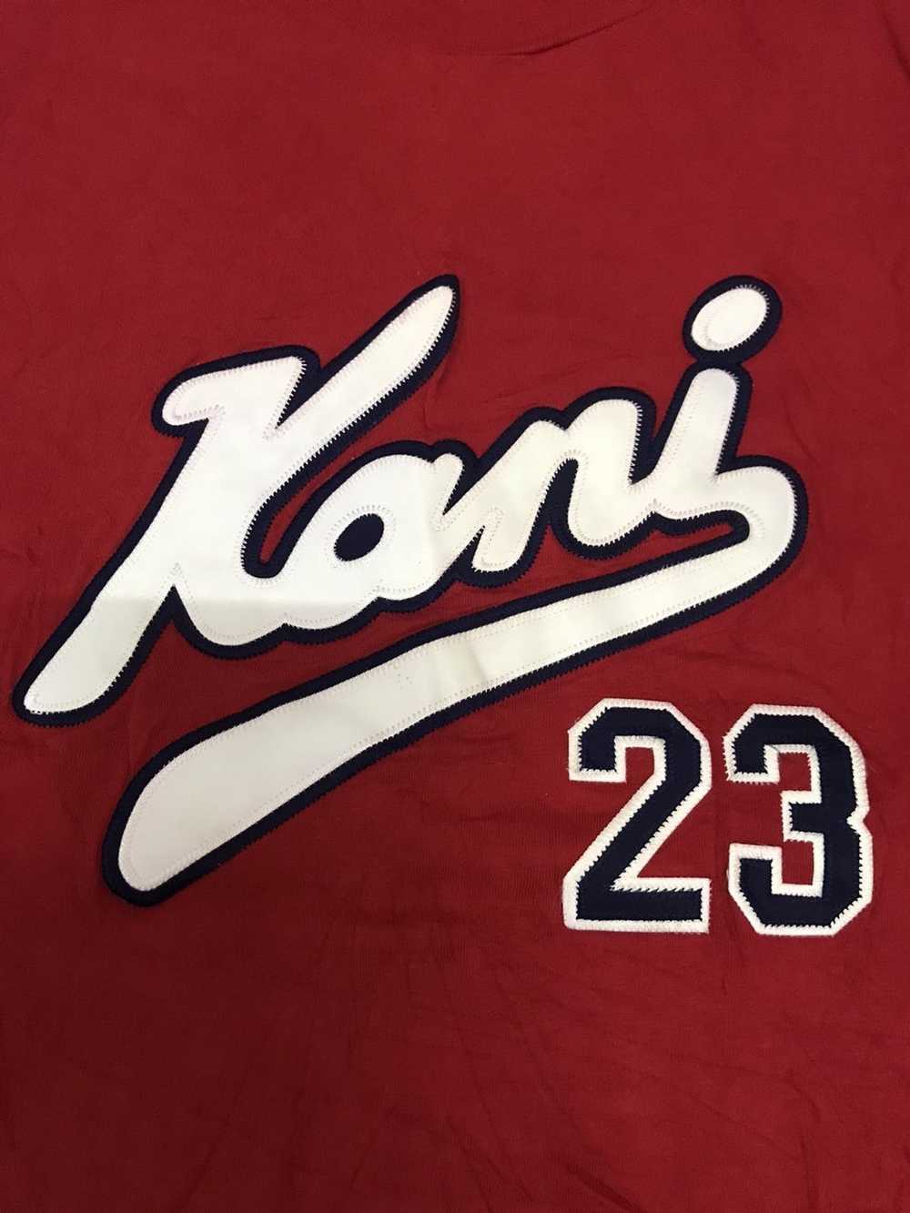 Karl Kani × Rare Rare KARL KANI red tshirt - image 5
