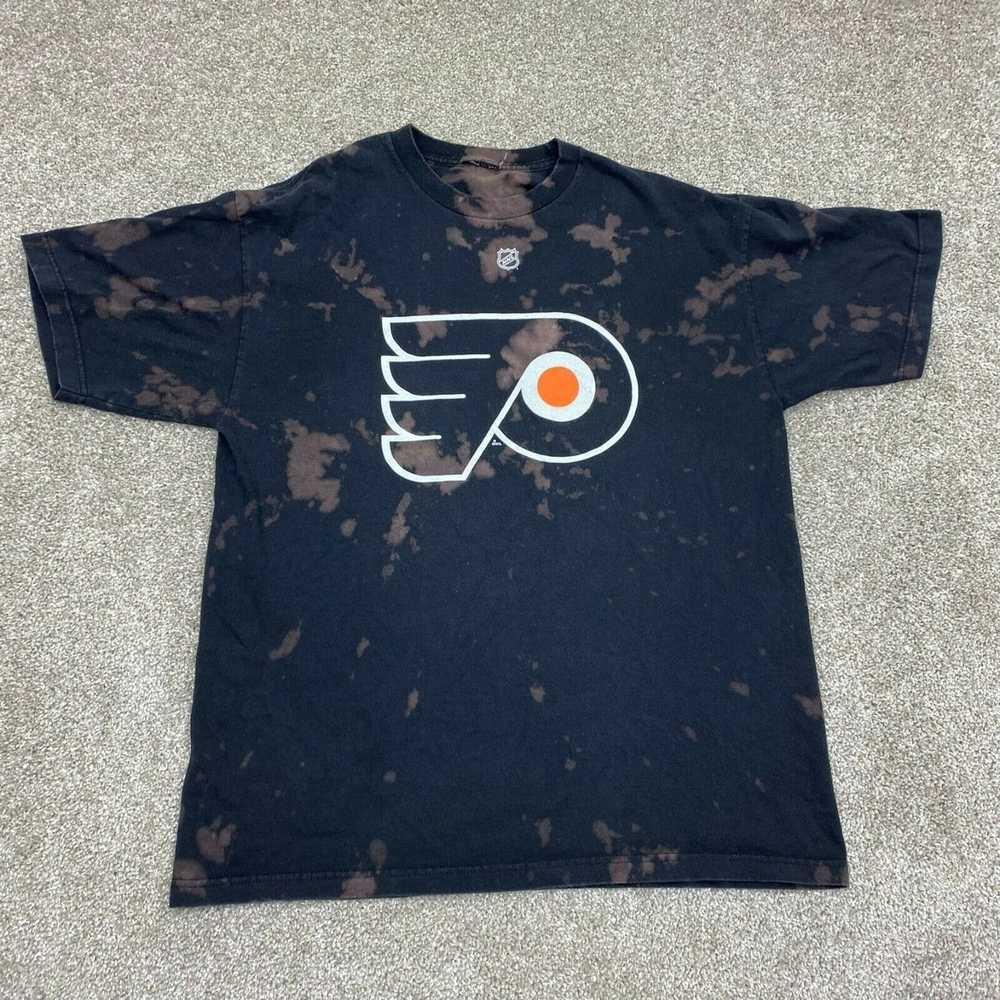 Reebok Philadelphia Flyers Adult Shirt Large Oran… - image 1