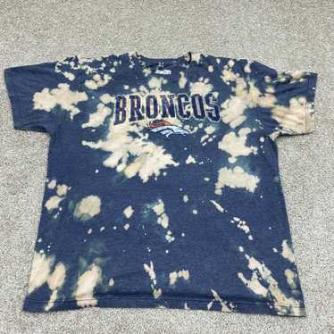 NFL Denver Broncos Adult Shirt Extra Large Gray