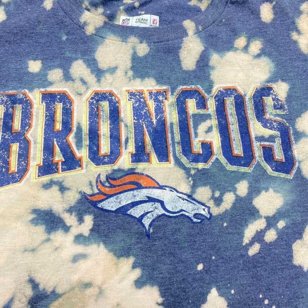 NFL Denver Broncos Adult Shirt Extra Large Gray - image 2
