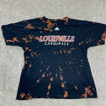 Mens Adidas Jock Louisville Cardinals High School Football Compression Shirt  M