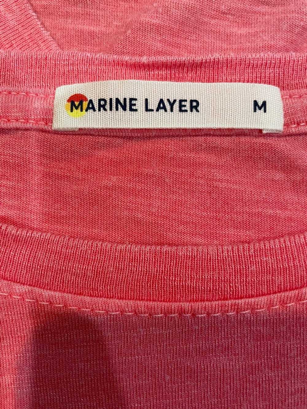 Marine Layer MARINE LAYER SWING TEE CHERRY RED M - image 6