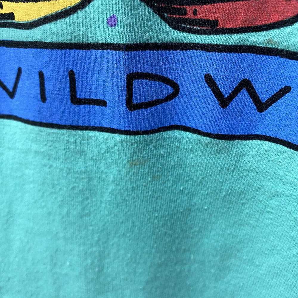 Vintage WILDWOOD NJ T-shirt M Medium Teal Vintage… - image 5
