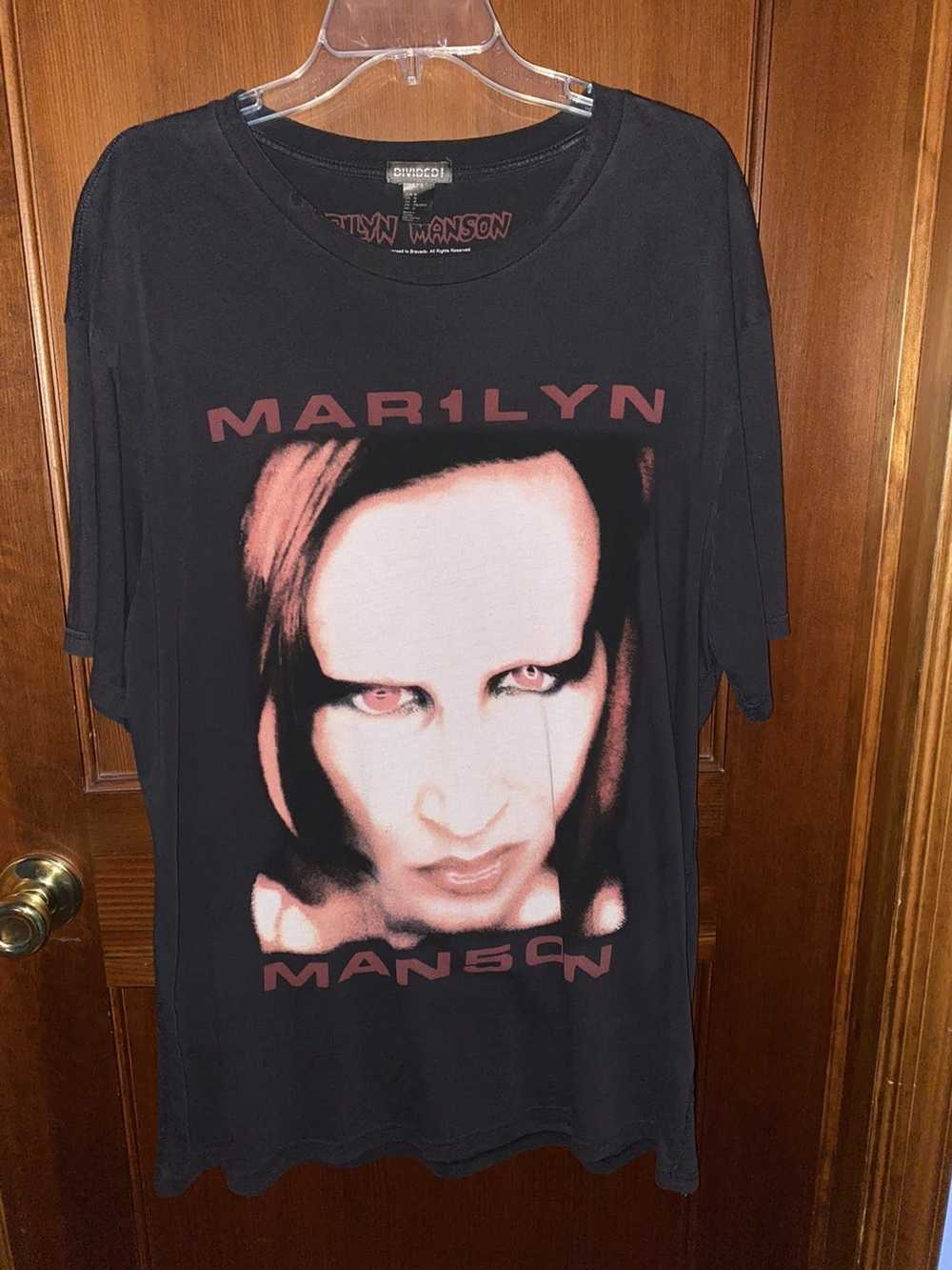 Band Tees × Marilyn Manson Marilyn Manson Bigger … - image 1
