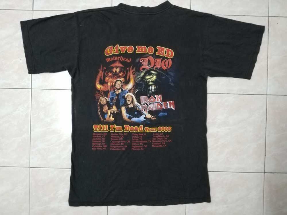 Iron Maiden Vintage iron maiden 2003 tour tshirt - image 3