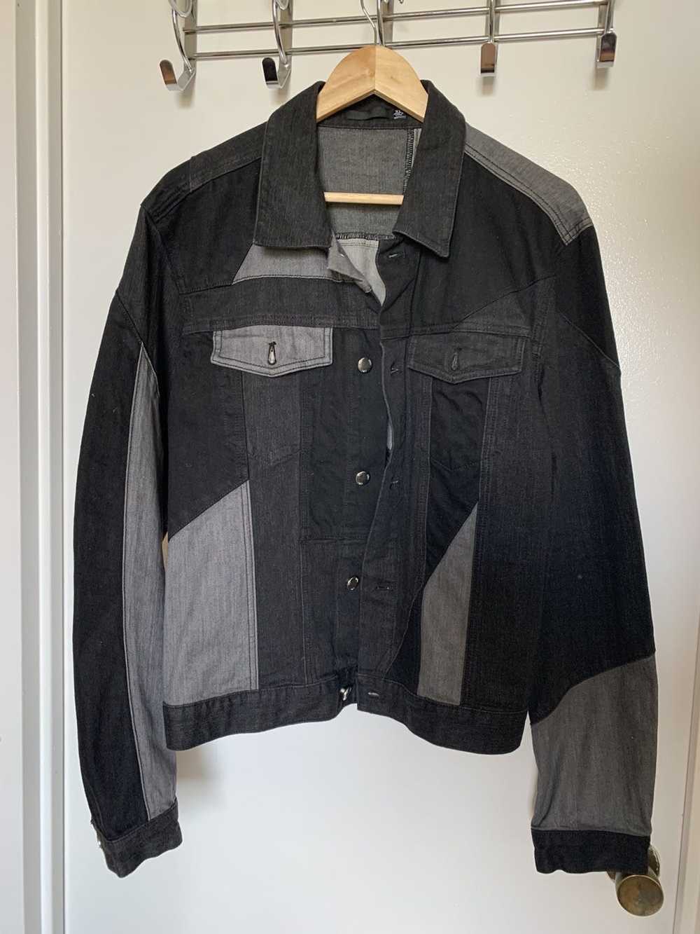 Blk Dnm BLK DNM Patch Work Denim Jacket XL - image 1