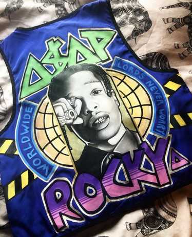 Custom Custom hand painted A$AP Rocky utility vest