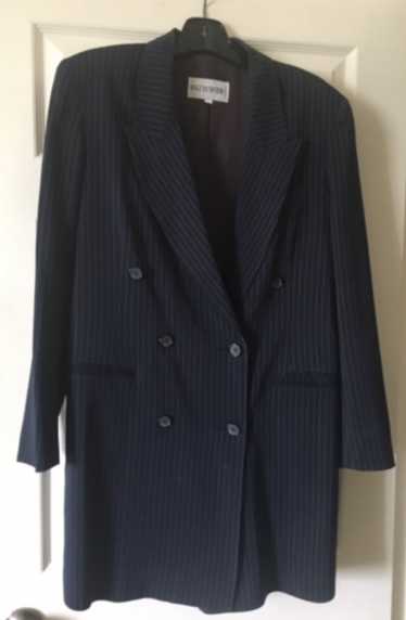 Holt Renfrew Navy 3/4 length spring coat Holt Ren… - image 1