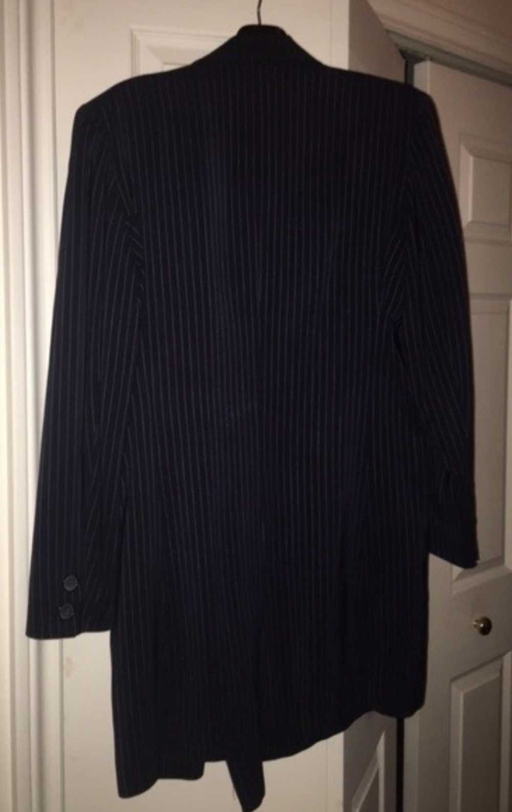 Holt Renfrew Navy 3/4 length spring coat Holt Ren… - image 2