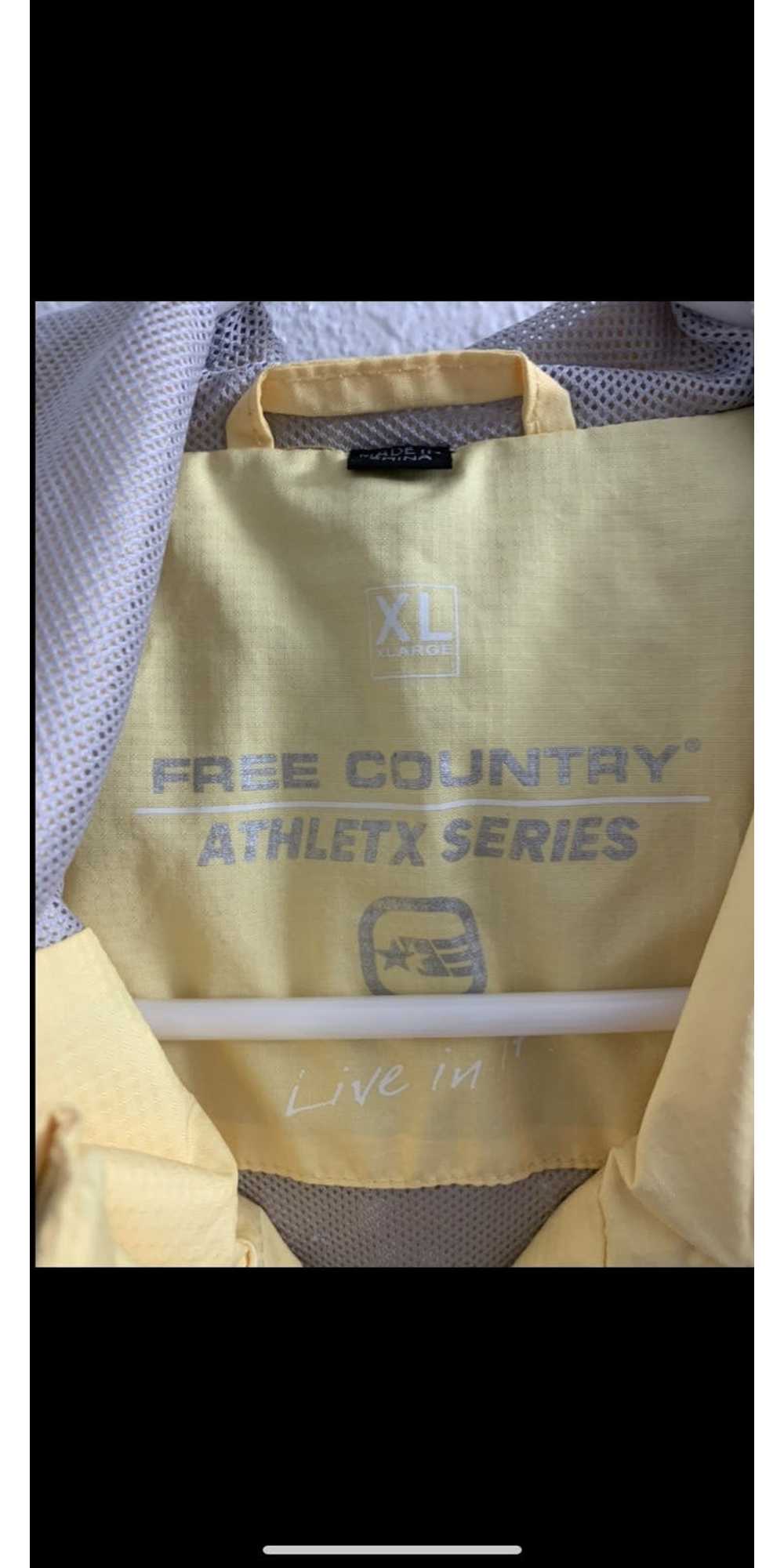 Free Country Yellow windbreaker - image 3