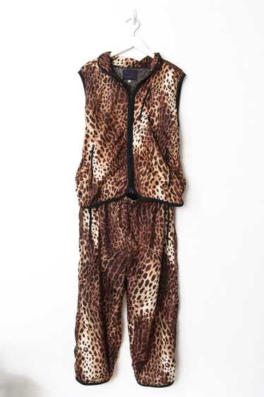 Needles Needles Sportswear Leopard Print Vest and 