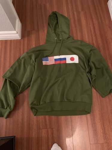 Gosha flag hoodie on sale