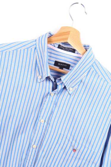 Gant GANT Liberty Bell Poplin Striped Blue Shirt L