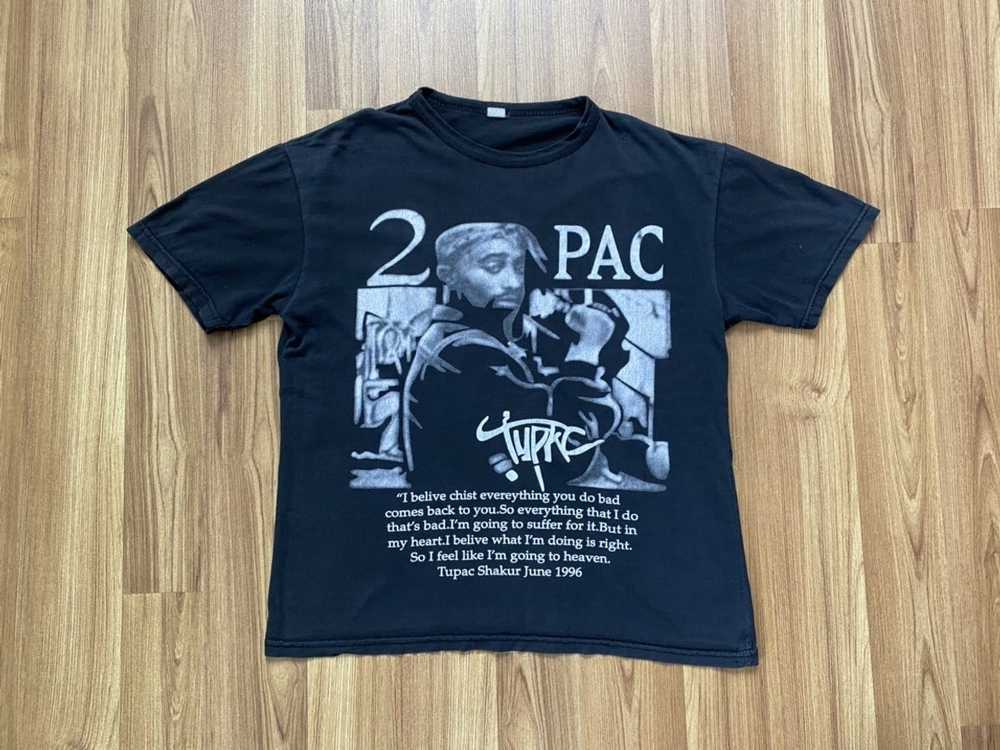 Band Tees × Rap Tees × Vintage Vintage 2 PAC Shak… - image 1