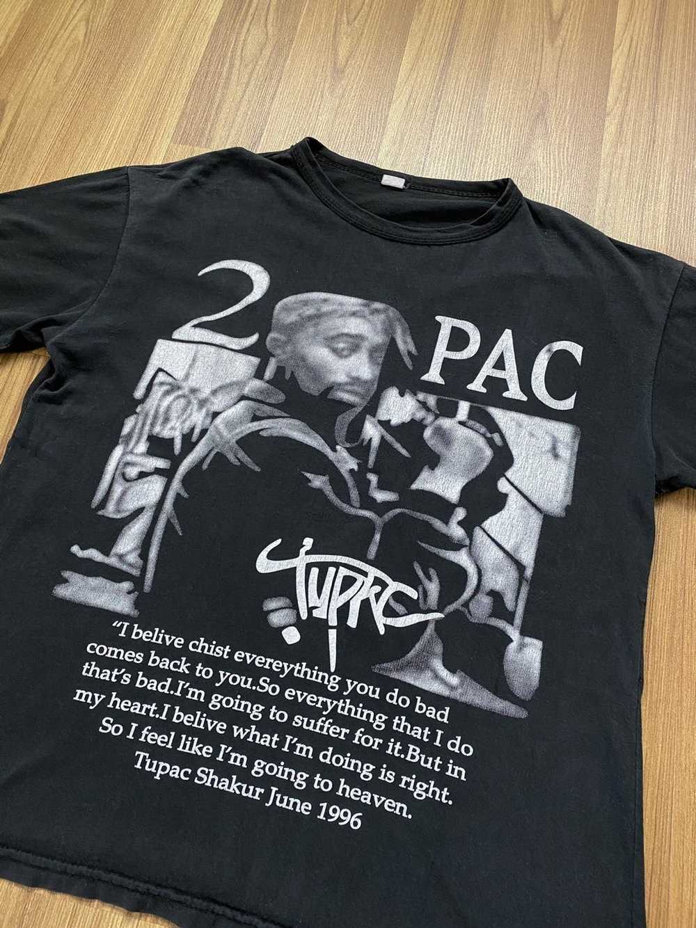 Band Tees × Rap Tees × Vintage Vintage 2 PAC Shak… - image 2