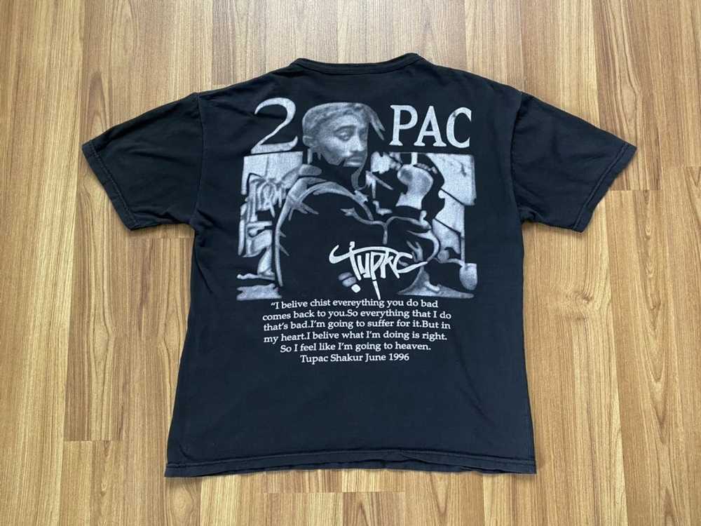 Band Tees × Rap Tees × Vintage Vintage 2 PAC Shak… - image 3