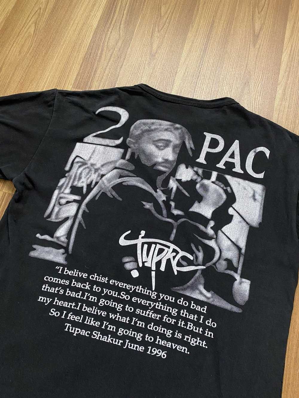 Band Tees × Rap Tees × Vintage Vintage 2 PAC Shak… - image 4